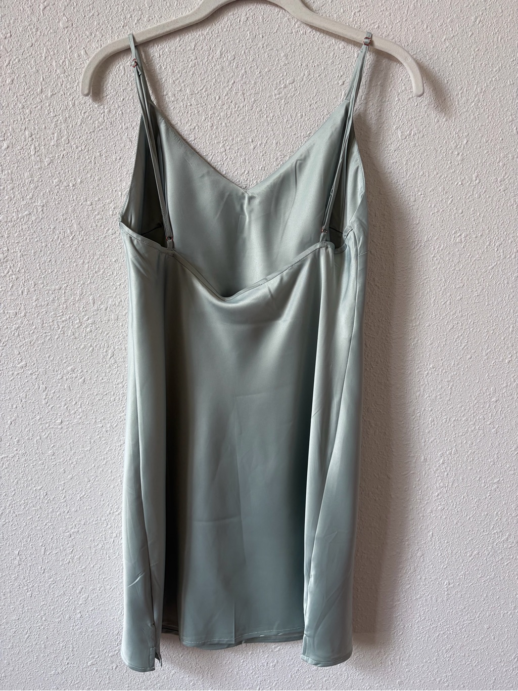Homebodii Jasmine Slip Sage Size Small Luxury Minimalist Satin — image 2 of 6